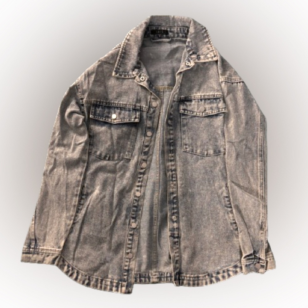 Iris Jean Jacket Baggy Boyfriend Fit NWOT